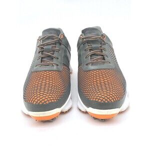 FootJoy Men’s Orange Grey HyperFlex FTF 2.0 Spike Golf Shoes 51015 Size 10M